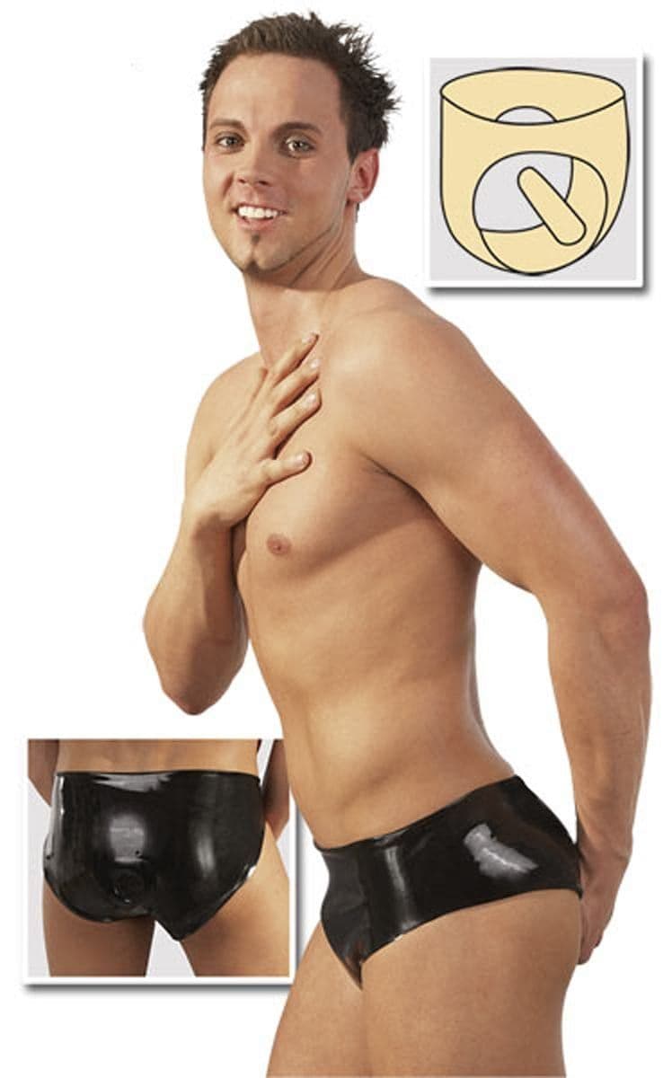 Slip hommes en latex M/L
