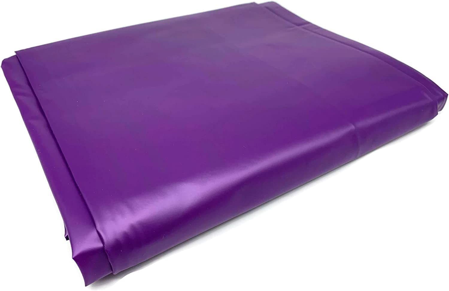Draps de lit en latex mauve
