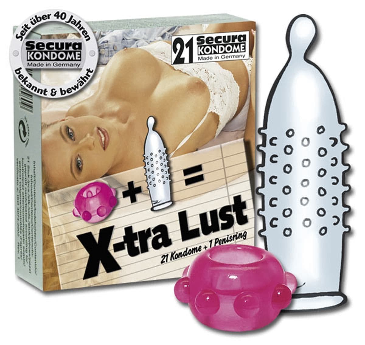 Secura X-tra Lust 21 exemplaires