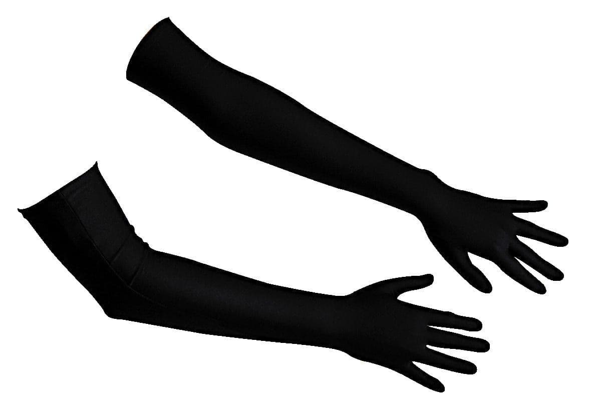 Gants satinés