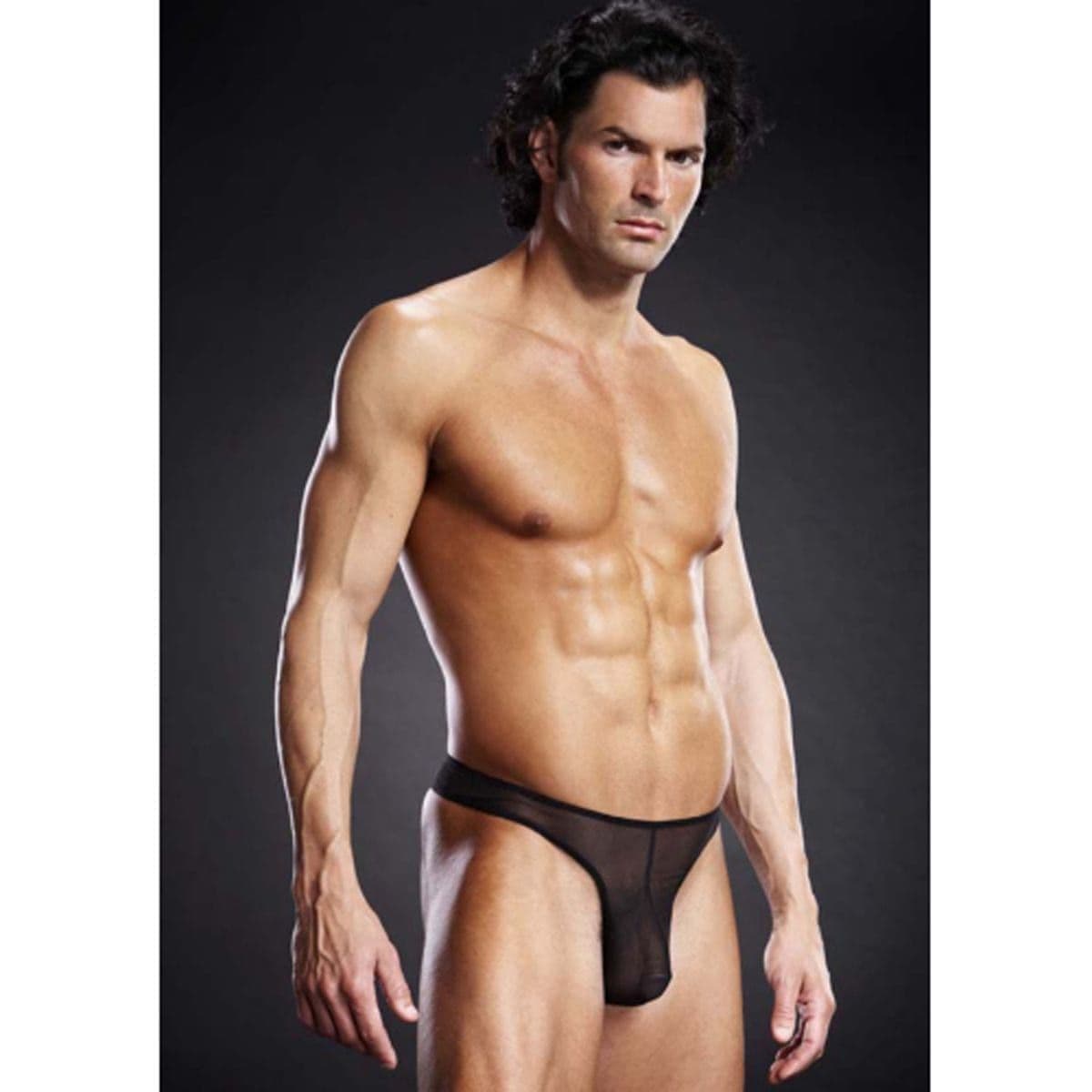 Slip Transparent Noir