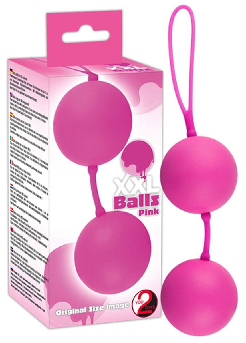 Boules XXL rose