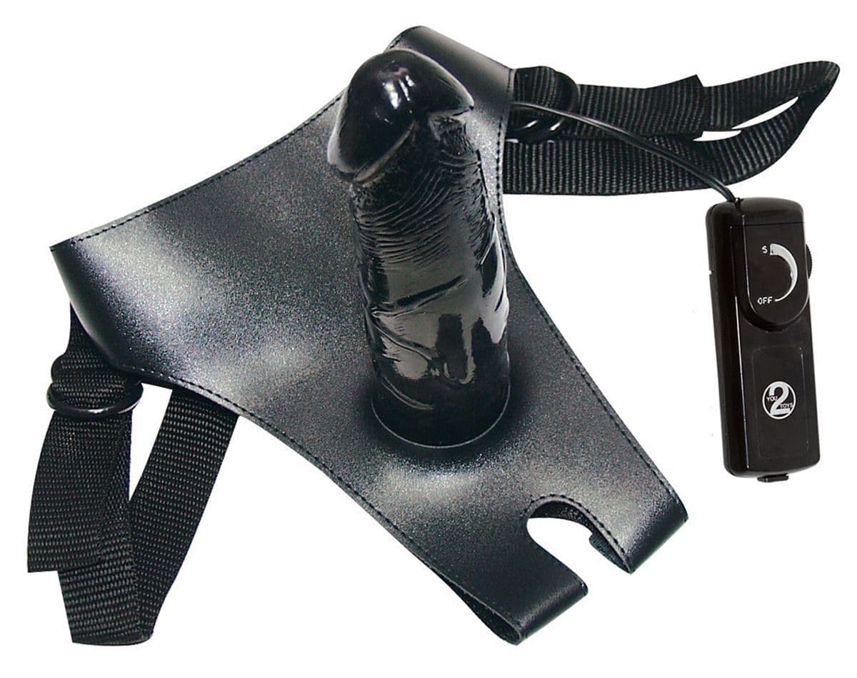 Strap-on vibrator