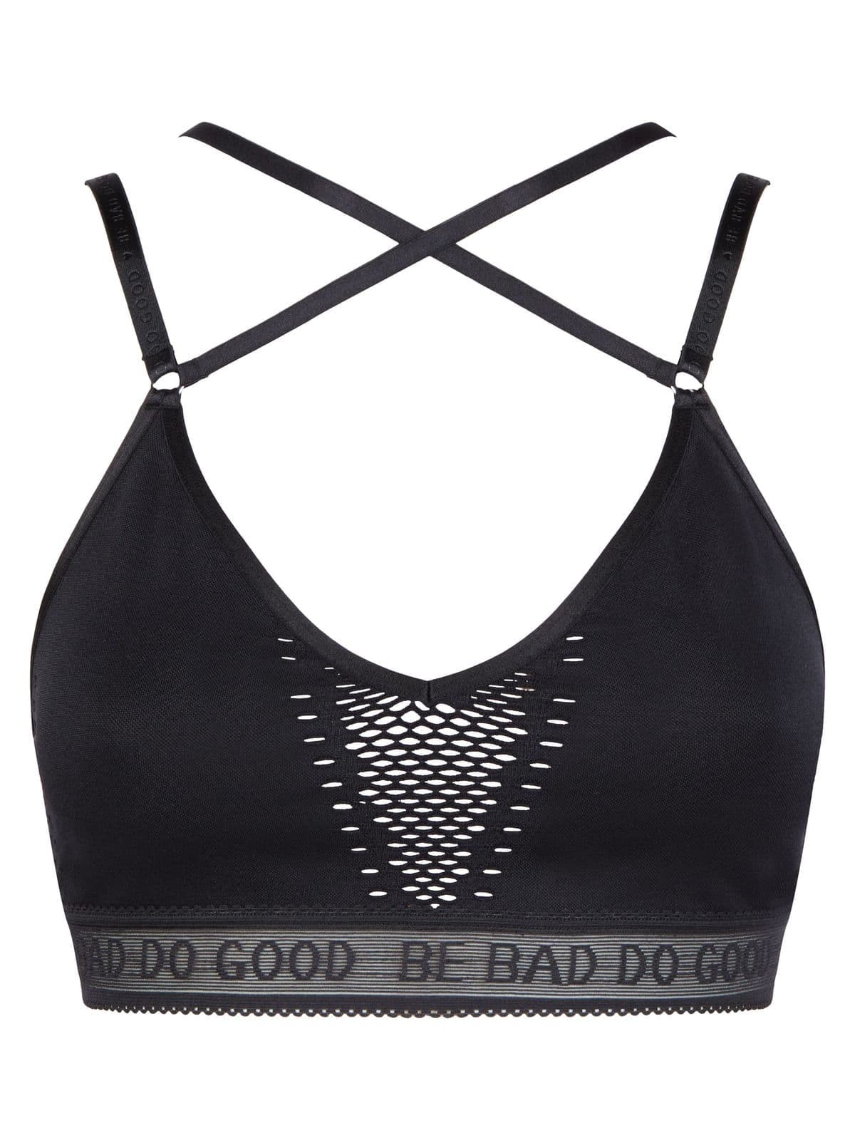 The Inquisitive Soutien-gorge sans armature - noir